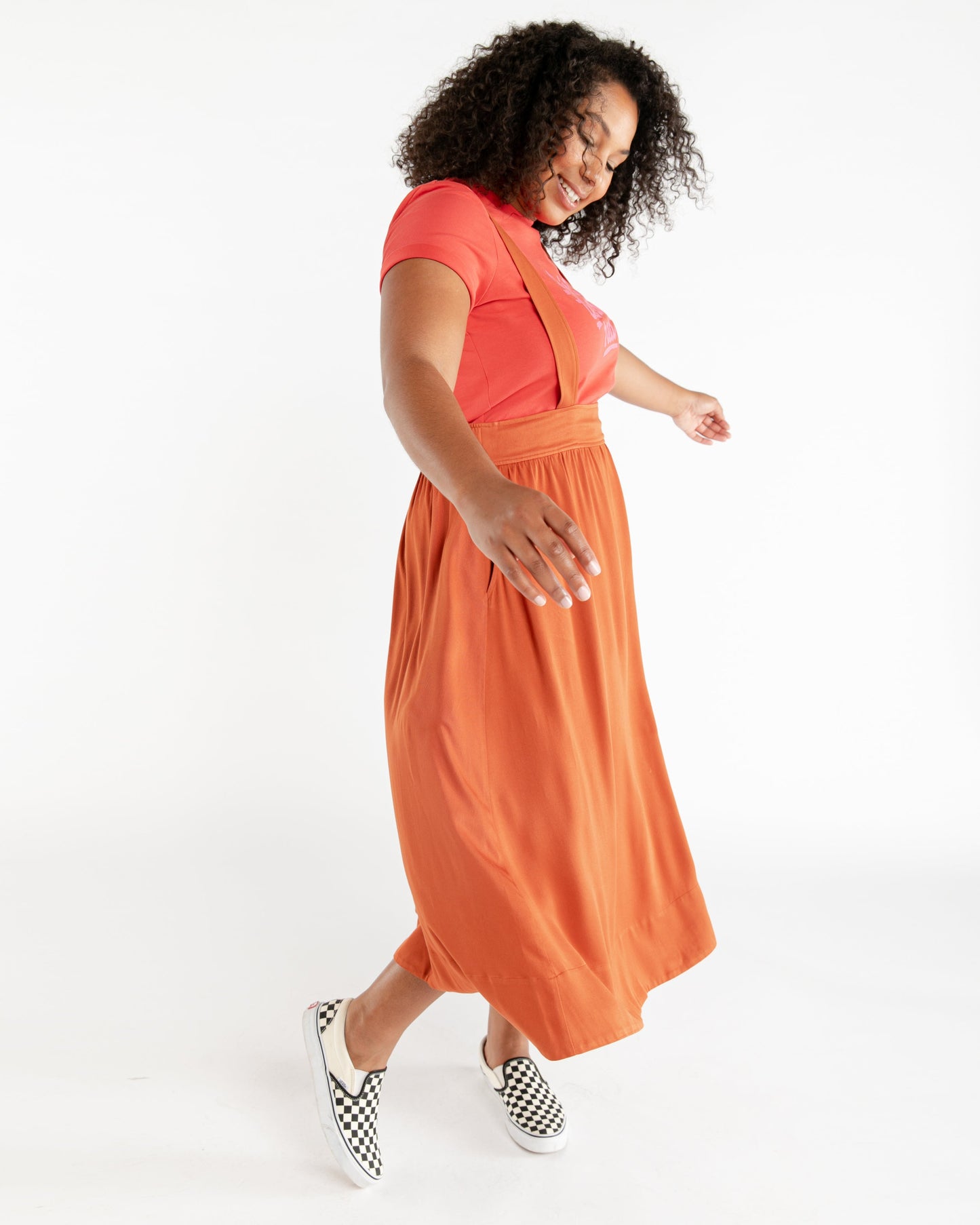 क्लासिक स्लिप-ऑन स्नीकर - चेकरबोर्ड