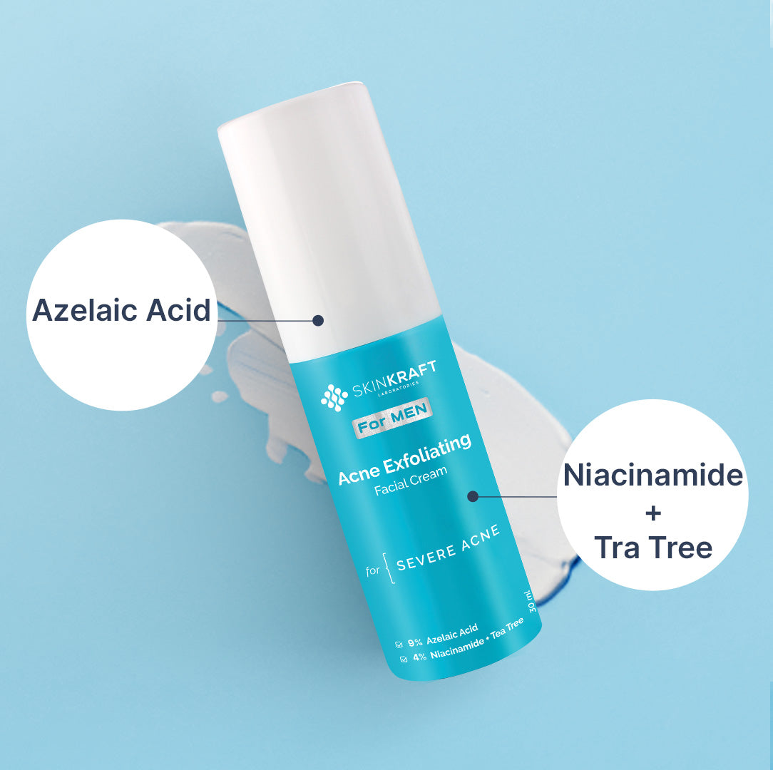 Acne Exfoliating Facial Cream For Men
