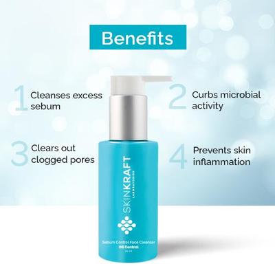 Sebum Control Face Cleanser For Women