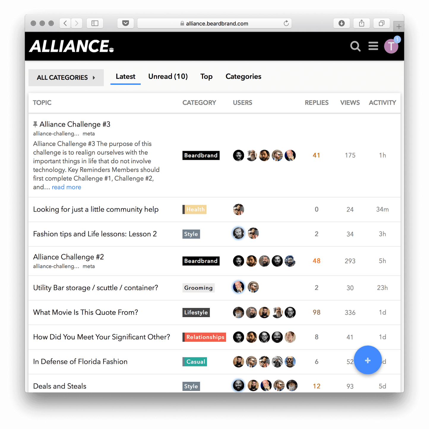 Alliance Membership